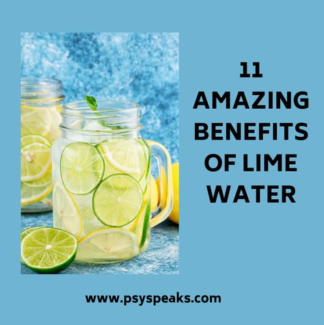 11 AMAZING BENEFITS OF LIME WATER For more information visit the link https://psyspeaks.com/11-amazing-benefits-of-lime-water/ #exerciseroutine #keto #ketorecipies #healthycarbs #healthyliving #healthyfood #healthyeating #benefitsofyoga #cardio #cardioworkout #zumbafitness #quarantine #quarantinelife #snack Benefits Of Lime Water, Lime Juice Benefits, Lime Water Benefits, Health Benefits Of Lime, Cucumber Water Benefits, Quinoa Health Benefits, Lime Tea, Water For Health, Quinoa Benefits