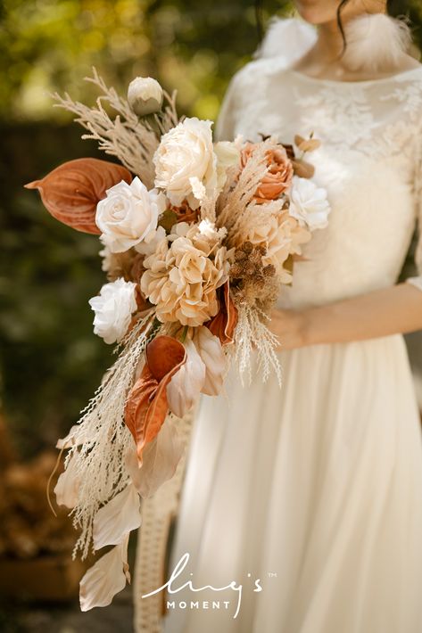 Dried wedding bouquet ideas