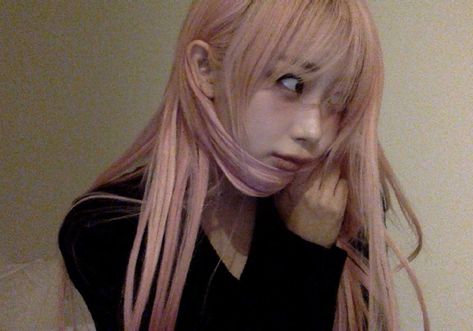 Giselle Core Aesthetic, Giselle Core, Giselle Pfp, Macbook Selfie, Giselle Aespa, Black Mamba, I Love Girls, Pin It, Pink Hair