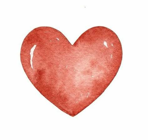 Valentines Watercolor, Valentines Day Clipart, Heart Illustration, Watercolor Heart, Dessin Adorable, Valentines Svg, Valentine Day Crafts, Watercolor Drawing, Heart Art