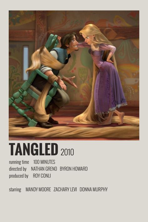 Tangled Polaroid, Tangled Poster, Poster Polaroid, Minimalist Polaroid Poster, Film Polaroid, Iconic Movie Posters, Movie Card, Film Posters Minimalist, Film Poster Design