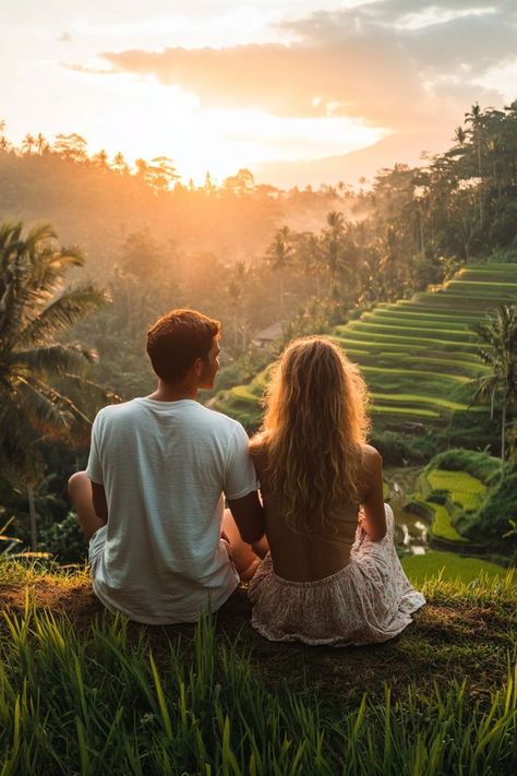 Discover the magic of Bali with your partner. Stay in a private villa, explore rice terraces, and relax with couples’ spa treatments in this tropical paradise. 🌴🌸🌺 #BaliLove #TropicalRomance #IslandEscape Bali Couple, Couples Spa, Bali Honeymoon, Travel Picture Ideas, Rice Terraces, Private Villas, Spa Treatments, Couple Aesthetic, Travel Couple