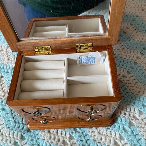 Old wooden boxes