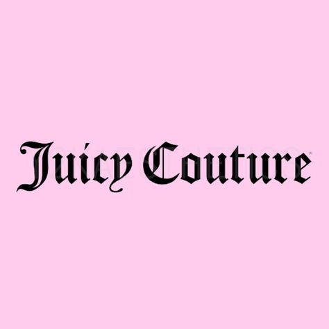 lilysposhfinds Juicy Couture Aesthetic, 2000s Things, Couture Aesthetic, Juice Couture, Business Woman Quotes, Image Svg, Trashy Y2k, Designer Logo, Walk By Faith