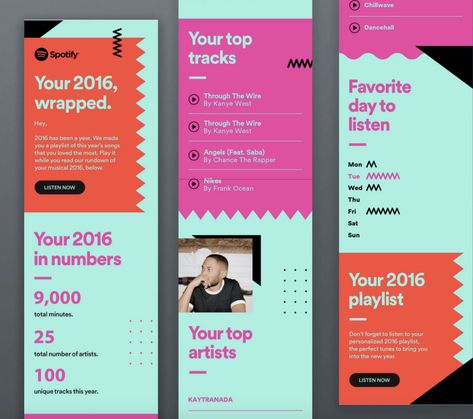 Spotify Year In Review, Spotify Infographic, Spotify Wrapped Design, Spotify Graphic Design, Spotify Branding, Edm Marketing, B2b Branding, Yearbook Design Layout, Year Recap