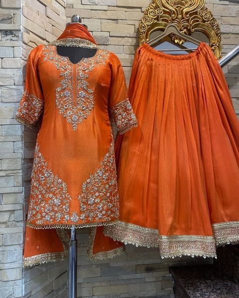 Dm for orders 7719636507 #onlineshop #dresses #trendy #designer #womensfashion #outfit #shoes #outfitoftheday #shoponline #jewelry #beautiful #boutiqueclothing #trending #supportsmallbusiness #luxury #newcollection #design #shoppingonline #newarrivals #follow #online #new #stylish #explorepage #instastyle #like #model #cute #lifestyle #women Black And Gold Lehenga, Punjabi Wedding Suit, Indo Western Outfits For Women, Designer Suits For Wedding, Punjabi Suits Designer Boutique, Punjabi Suits Designer, Function Dresses, Party Wear Suits, Trendy Suits