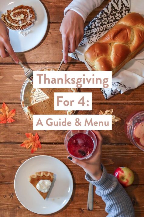 Thanksgiving For 4: A Guide & Menu Thanksgiving For 6 People, Thanksgiving For Four People, Thanksgiving Menu For 4, Thanksgiving For 4 People, Thanksgiving Dinner For 4 People, Southern Thanksgiving Menu List, Best Baked Potatoes, Alcoholic Hot Chocolate, 40 Aprons