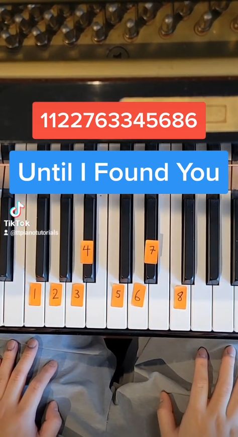 Until I Found You Piano Tutorial for beginners: Easy Step-by-Step Guide | Learn to play on piano Piano Letters Songs, Piano Songs Chords, Learn To Play The Piano, Piano Songs Sheet Music, Piano Tutorials Songs, Piano Songs For Beginners, Piano Sheet Music Letters, Beginner Piano Music, Piano Music Easy