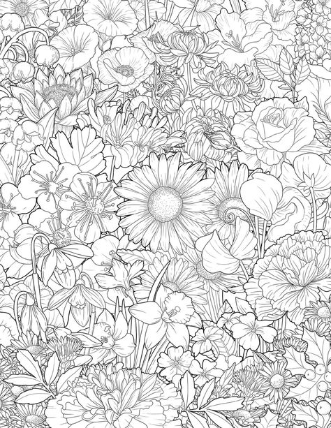 Mosaic Ornaments, Coloring Challenge, Printable Flower Coloring Pages, Abstract Coloring Pages, Colouring Sheets, Freebie Friday, Spring Coloring Pages, Color Catalog, Textiles Projects