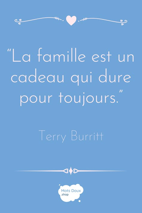 Notre citation du jour sur la famille que nous trouvons particulièrement vraie :) La famille, est des plus cadeau que la vie nous donne. Citation Grand Parent, French Worksheets, Album Photo, Mantra, Bullet Journal, Vision Board, Cricut, Portfolio, Parenting