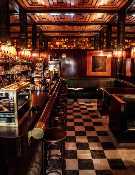 Bar Americano, Adolf Loos, American Bar, Pub Interior, Bar In Casa, Pub Design, Jazz Bar, American Bars, Decoration Restaurant