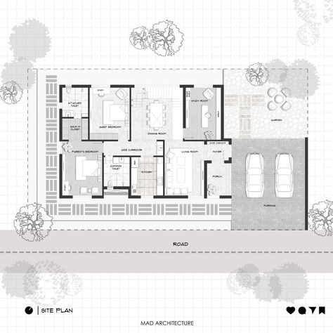 Monochrome plan render @photoshop . . . . #planrendering #planrenderinginphotoshop #photoshop #architecturalplan #illustration #archdaily #archviz #archdigest Monochrome Plan Render, Site Plan Rendering, Plan Render, Rendered Floor Plan, Arch Digest, Photoshop Rendering, Low Cost Housing, Pools Backyard Inground, Pools Backyard