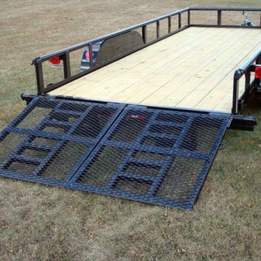 Car Trailer Ideas, Utility Trailer Accessories, Lawn Trailer, Hunting Trailer, Welding Trailer, Homemade Trailer, Landscape Trailers, Trailer Ramps, Underground Garage