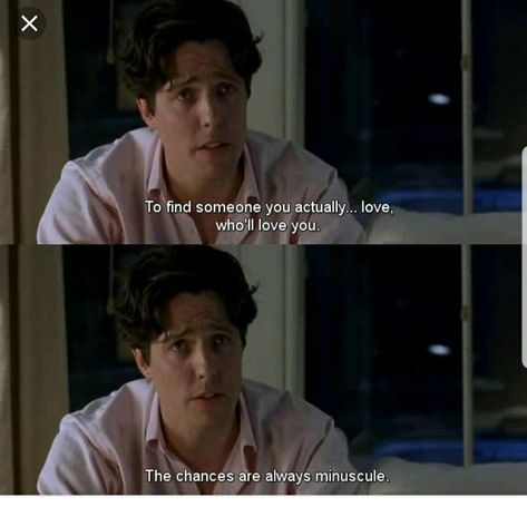 Old Movie Quotes, Notting Hill Movie, Notting Hill Quotes, Hill Quotes, Favorite Movie Quotes, Hugh Grant, I Love Cinema, Quotes From Novels, Love Actually