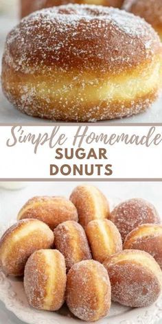 Sugar Twist Donut Recipe, Raised Donuts Recipe, Sugar Donuts Recipe, Homemade Doughnut Recipe, Donut Dough, Homemade Donut, Doughnut Recipe Easy, Easy Donut Recipe, Easy Donuts