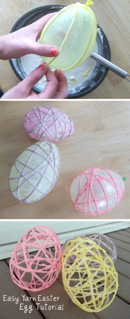 Påskeaktiviteter For Barn, Easter Craft Projects, Easy Easter Crafts, Easter Egg Crafts, Plastic Eggs, Easter Decorations Kids, Easter Art, Easter Decorations Diy Easy, Easter Crafts Diy