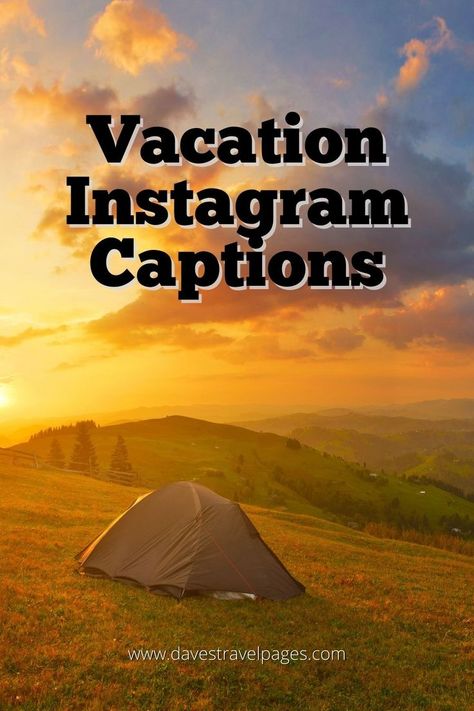 Looking for the perfect vacation Instagram caption for your holiday pictures? This list of 200+ caption ideas is all you'll ever need! Vacation Captions For Instagram, Vacation Instagram Captions, Vacation Captions, Vacation Instagram, Weekend Break, Cool Captions, Caption Ideas, Epic Photos, Photo Caption