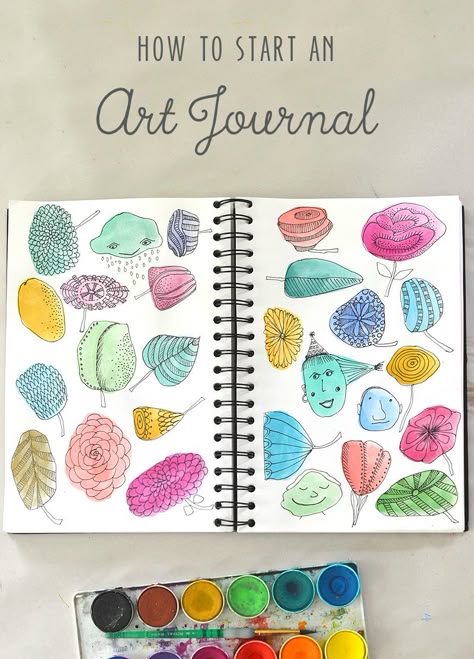 Art Journal Prompts, Journal Techniques, Doodle Art Journals, Art Therapy Activities, Art Journal Techniques, Nature Green, Fantasy City, Art Journal Ideas, Art Prompts