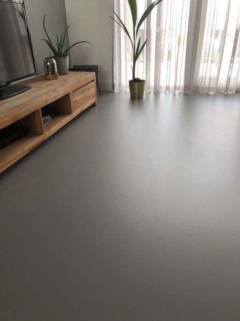 Concrete Floors In House Living Room, Cement Flooring In House, Cement Interior Design, Cement Floors In House, Cement Floor Ideas, Concrete Floors Living Room, Concrete Floors In House, Cement Flooring, Concrete Tile Floor