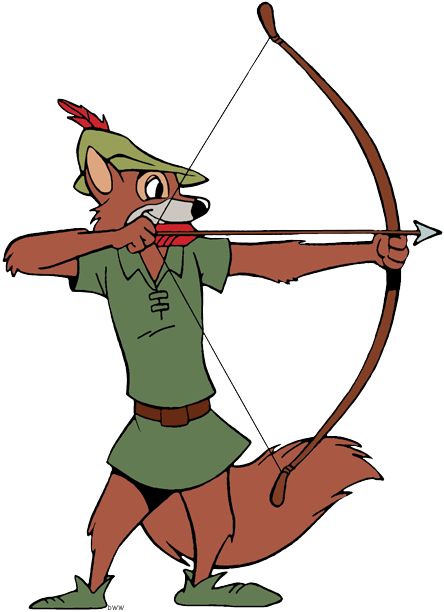 Robin Hood Cartoon Characters, Disney Robin Hood Characters, Disney's Robin Hood, Robin Hood Bow And Arrow, Robin Hood Drawing, Robin Hood Birthday Party, Robin Hood Cartoon, Robin Hood Party, Clip Art Disney