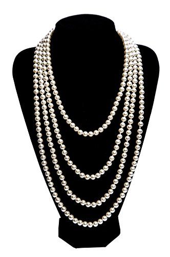 Kathyclassic 1920s Pearls Necklace Gatsby accessories Vin... https://smile.amazon.com/dp/B075F6S9GG/ref=cm_sw_r_pi_dp_U_x_2ME2AbEWDA9W4 1920s Fashion Accessories, 1920s Fashion Jewelry, 1920s Accessories Jewelry, Gatsby Accessories, 1920s Accessories, Flapper Accessories, 1920s Jewelry, Costume Necklaces, Pearl Cream