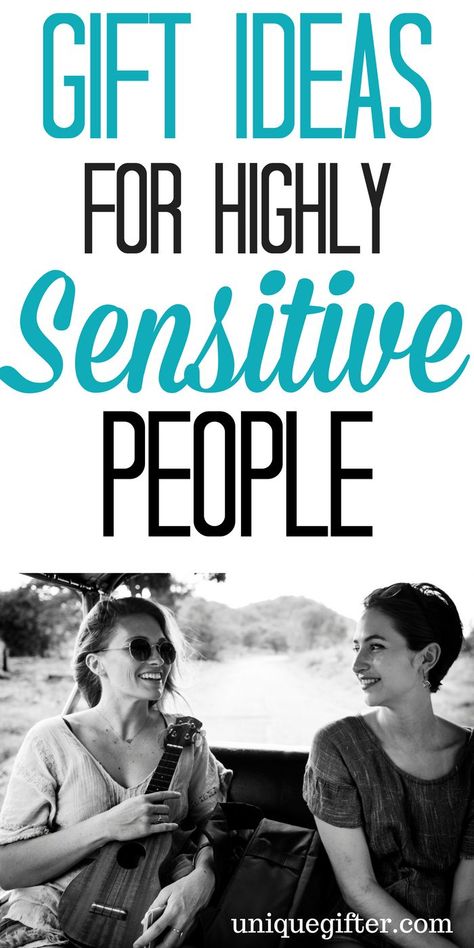 Gift Ideas for Highly Sensitive People | Gifts for emotional people | Self-care gift ideas | Emotional Intuit birthday presents | Christmas gifts for adults with sensory disorders | unique gifts for people who love silence | #selfcare Emotional Gifts, Christmas Help, Christmas Gifts For Adults, Presents Christmas, Highly Sensitive People, Highly Sensitive Person, Diy Gifts For Friends, Sensitive People, Bright Ideas