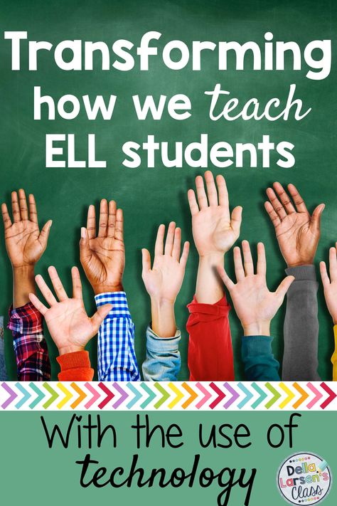 Transforming how we teach ELL students in the classroom with technology – Della Larsen's Class Supporting Ells In The Classroom, Ell Classroom Ideas, Ell Games, Ell Learners, Diverse Classroom, Esl Vocabulary Activities, Teaching Ell Students, Ell Strategies, Small Classroom