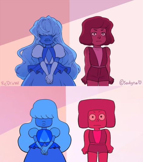 Ruby Fanart Steven Universe, Ruby Steven Universe, Steven Universe Ruby, Ruby X Sapphire, Sapphire Steven Universe, Garnet Steven Universe, Dik Dik, Steven Uni, Steven Universe Ships