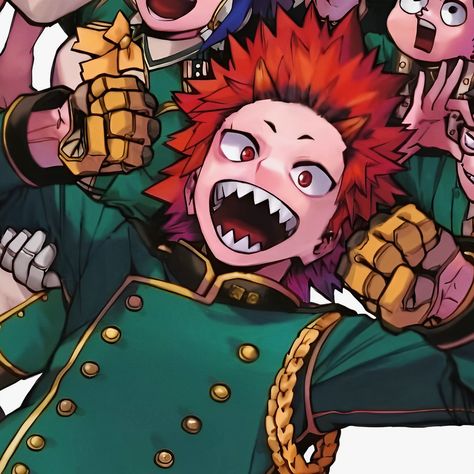 Kirishima My Hero Academia, Bakugou Manga, Anniversary Art, Kirishima Eijirou, Naha, My Hero Academia Episodes, Hero Academia Characters, Art Icon, My Hero Academia Manga