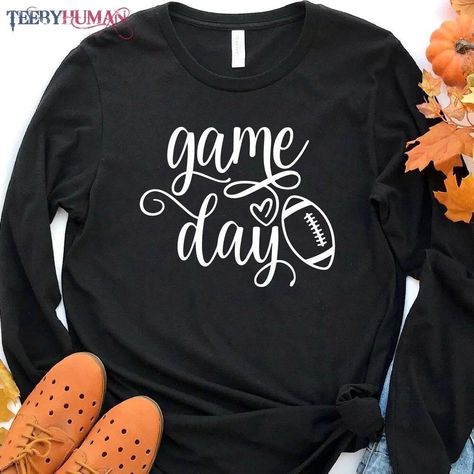 Game Day Football Sports Football Lover Game Day Sweatshirt, Classic T-Shirt, Best Gifts For Sports Fans Check more at https://teebyhuman.com/product/game-day-football-sports-football-lover-game-day-sweatshirt-classic-t-shirt-best-gifts-for-sports-fans/ Game Day Sweatshirt, Game Day Football, Football Lover, Gifts For Sports Fans, Football Lovers, Sports Football, Game Lovers, Sport Football, Sports Fan