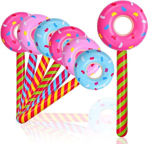 Candyland Birthday Party Decorations, Candyland Birthday Party, Candy Balloons, Party Inflatables, Balloon Toys, Pool Party Decorations, Candyland Birthday, Candyland Party, Candy Sticks