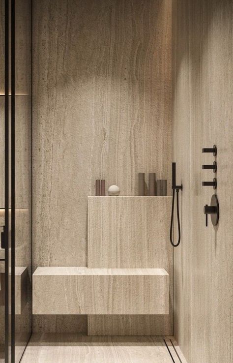 3 Way Bathroom Ideas, Bathroom Functional Decor, Minimal Modern Bathroom, Bathtub Bathroom Design, Bathroom Interior Design Luxury Modern, Simple Modern Bathroom, Simple Bathroom Ideas, Minimalism Bathroom, Shower Interior Design