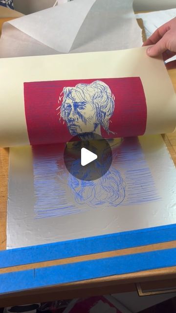 Colour Lithography, Stone Lithography, Lithography Printmaking, Dry Point Etching, Lithography Art, Etching Ideas, Dry Point, Lithography Prints, Drawing Blue