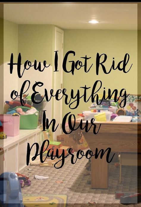 How I Got Rid Of Everything In Our Playroom Playroom Clean Out, Declutter Toy Room, Decluttering Playroom, No Playroom Solutions, Teen Playroom Ideas, Playroom Storage Bench, Playroom Refresh, Infant Playroom, Diy Playroom Ideas