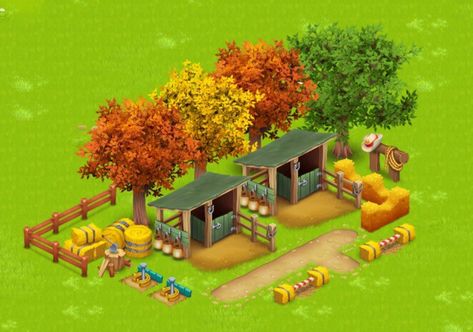 Hay Day Animal Pen Design, Best Hay Day Farm Layout, Hay Day Building Design, Hayday Bird House Design, Hay Day Farm Design Smelter, Cute Hayday Layout, Best Hayday Farm Designs, Hay Day Farm Layout Ideas, Hayday Layout Ideas Low Level