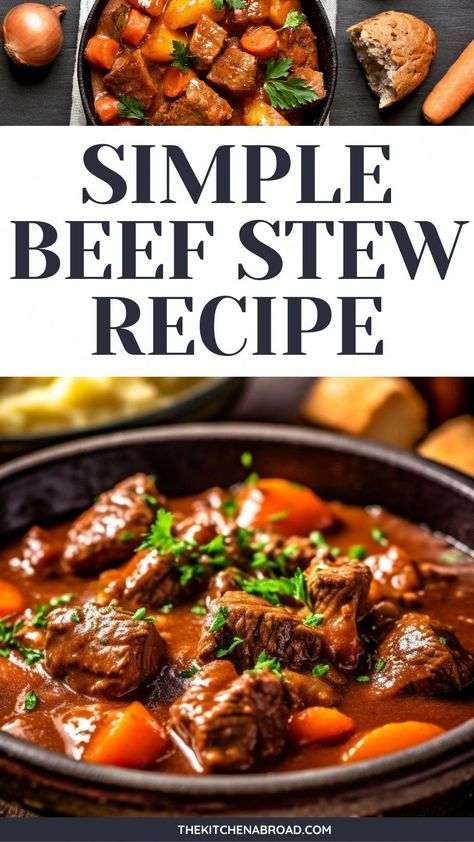 Embrace the simplicity of our beef stew recipes easy stove top, or experience the set-it-and-forget-it convenience of a beef stew recipe crockpot slow cooker. It's the ultimate comfort food for any day. #GourmetSoupCreations Best Ever Slow Cooker Beef Stew, Fall Crockpot Recipes Beef Stew, Stews Recipes Stove Top, Southern Beef Stew Stove Top, Beef Stew For One, Beef Stew And Gravy, Beef Stew Stove Top Recipe, Hearty Beef Stew Stove Top, Crockpot Stew Beef Recipes