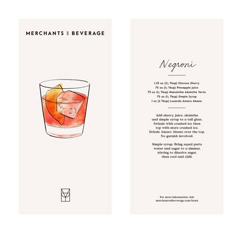 Cocktail Card Design, Cocktail Recipe Design, Cocktail Cards, Recipe Card Design, Cocktails Menu Design, Cocktail Recipe Cards, Cocktail Recipe Card Design, Cocktail Recipe Card, Negroni Illustration