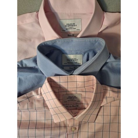 Charles Tyrwhitt Dress Shirt Men 17.5/36 Classic Fit No Iron  Button Up Lot Of 3 Dress Shirt Men, Charles Tyrwhitt, Mens Shirt Dress, Shirt Men, Dress Shirt, Pink Blue, Button Up, Mens Shirts, Jewelry Watches