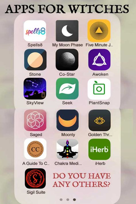 Apps For Witches Android, App For Witches, Good Apps For Android, Best Apps For Witches, Witchy Apps For Android, Witchy Apps Iphone, Things For Witches, Witch Apps Iphone, Witch Apps For Android