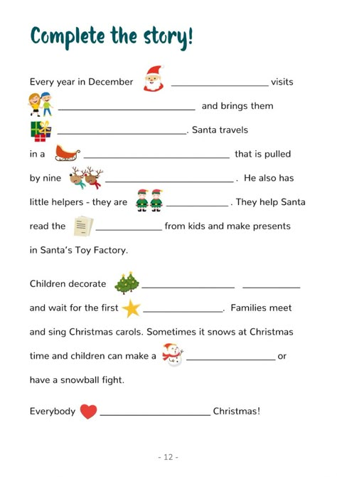 Christmas online worksheet for ow1-ow5. You can do the exercises online or download the worksheet as pdf. Christmas Wood Projects, Christmas Lesson, Christmas Teaching, English Christmas, Christmas Reading, English Exercises, Christmas Worksheets, English Worksheets For Kids, Kids English