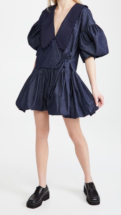 Kika Vargas Victoria Dress Freesize Dress, Bubble Hem Dress, Bubble Hem, Bubble Dress, Bubble Skirt, Victoria Dress, Mode Inspo, Fashion Editor, Hem Dress