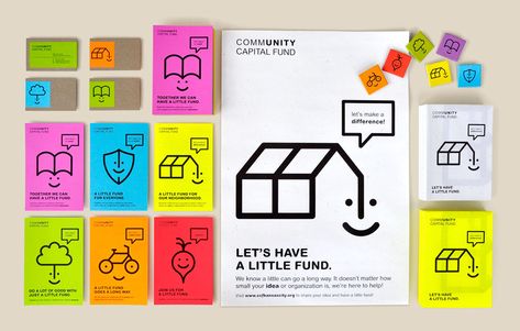 Community Capital Fund on Behance Charity Branding, Green Branding, City Branding, Crowd Funding, Identity Design Inspiration, Projects Design, Graphic Design Agency, Non Profit Organization, Kids App