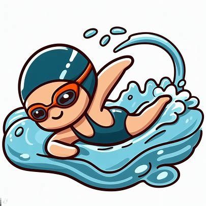 single swimming cartoon clipart images - Pencipta Imej daripada Microsoft Designer Fotografia Crossfit, Swimming Animation, Swimming Clipart, Swimming Wallpaper, Cartoon Swimming, Swimming Cartoon, Swimming Photos, Cute Black Shirts, Swimming Gear