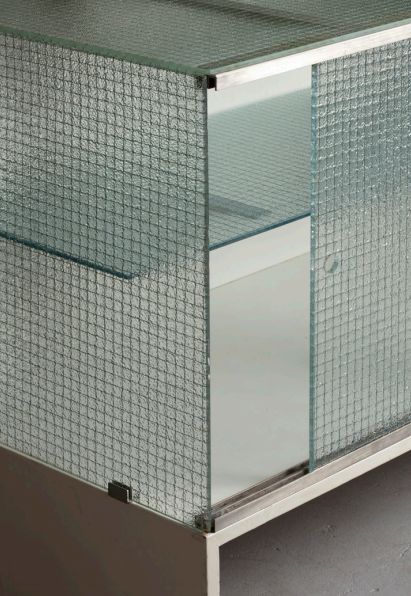 Gerrit Rietveld : Wire Glass CabinetGerrit Rietveld : Wire Glass Cabinet Shelves Cabinet, Gerrit Rietveld, Wired Glass, Joinery Details, Metal Cabinet, Glass Cabinet, Furniture Details, Shelf Styling, Furniture Inspiration