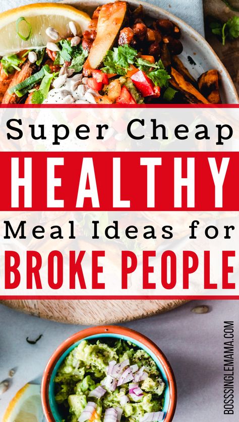 Cheap Easy Healthy Meals, Cheap Healthy Dinners, Dirt Cheap Meals, Cheap Meals To Make, Budget Family Meals, Healthy Meal Ideas, Food Budget, Meals To Make, Cheap Easy Meals