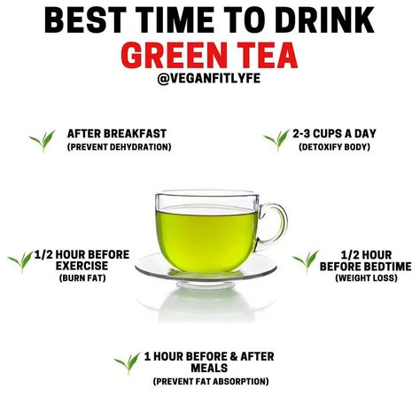 Vegan Fit Life | Nutritionist on Instagram: “Best Times to Drink Green Tea💚💪 . Tag a green tea lover🙏 . How can you be sure if you are getting all the green tea benefits by simply…” Dinner Recipes Low Calorie, Low Calorie Dinner Recipes, Low Calorie Vegetarian, Low Calorie Vegetarian Recipes, Recipes Under 300 Calories, Recipes Under 500 Calories, Recipe Low Calorie, Low Calorie Recipe, Low Calorie Dinner