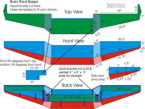 bumper plans toyota #2 Aksesoris Jeep, Custom Truck Bumpers, Toyota Tacoma Bumper, Tacoma Bumper, Diy Bumper, Mobil Off Road, Accessoires 4x4, Toyota Pickup 4x4, Custom Truck Parts