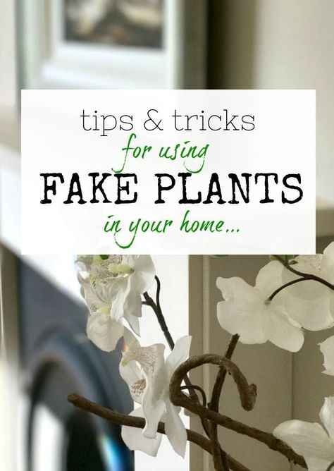 Fantastic ideas for how, when and why I should be using fake plants / artificial plants in my home. Loving these tips! will definitely use.... Plants Indoor Ideas, Home Organisation Tips, Artificial Garden Plants, Fake Plants Decor Bedroom, Artificial Plant Arrangements, Dark Rooms, Artificial Plants Decor, Artificial Garden, Plant Window