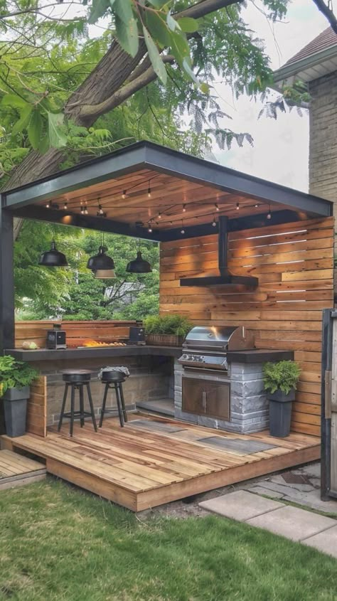 [SponsoredPost] Are You Looking To Upgrade Your Outdoor Grilling Setup? Look No Further! We Have Compiled 76 Remarkable Outdoor Grill Station Suggestions To Inspire Your Next Project. Whether You're A Seasoned Grilling Pro Or Just Starting Out, These Ideas Are Sure To Take Your Outdoor Cooking Experience To The Next Level. From Sleek And Modern Designs To Rustic And Cozy Setups, There Is Something For Everyone In This Comprehensive List. Imagine Hosting Friends #outdoorcookingstationbackyardkitchen Outdoor Kitchen Deck, Roof House Design, Deck Outdoor Kitchen, Front Lawn Landscaping, Outdoor Bbq Area, Outdoor Grill Station, Deck Outdoor, Build Outdoor Kitchen, Outdoor Bbq Kitchen