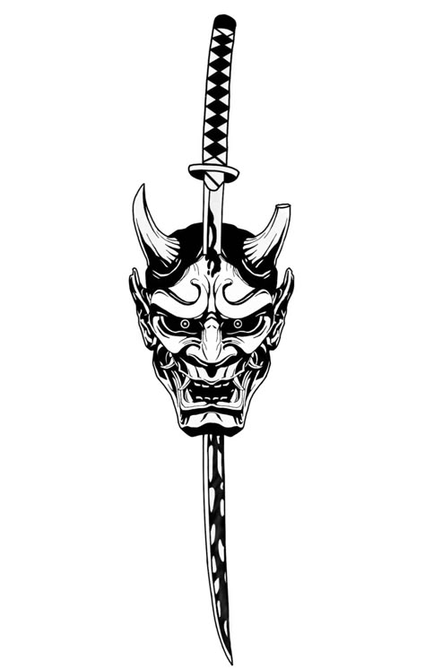 Demon Slayer Tattoo Ideas Minimalist, Oni Mask Chest Tattoo, American Traditional Tattoo Art Flash, Oni Mask Back Tattoo, Japanese Sternum Tattoo, Oni Back Tattoo, Devil Tattoo Demons, Traditional Oni Mask Tattoo Design, Demon Back Tattoo